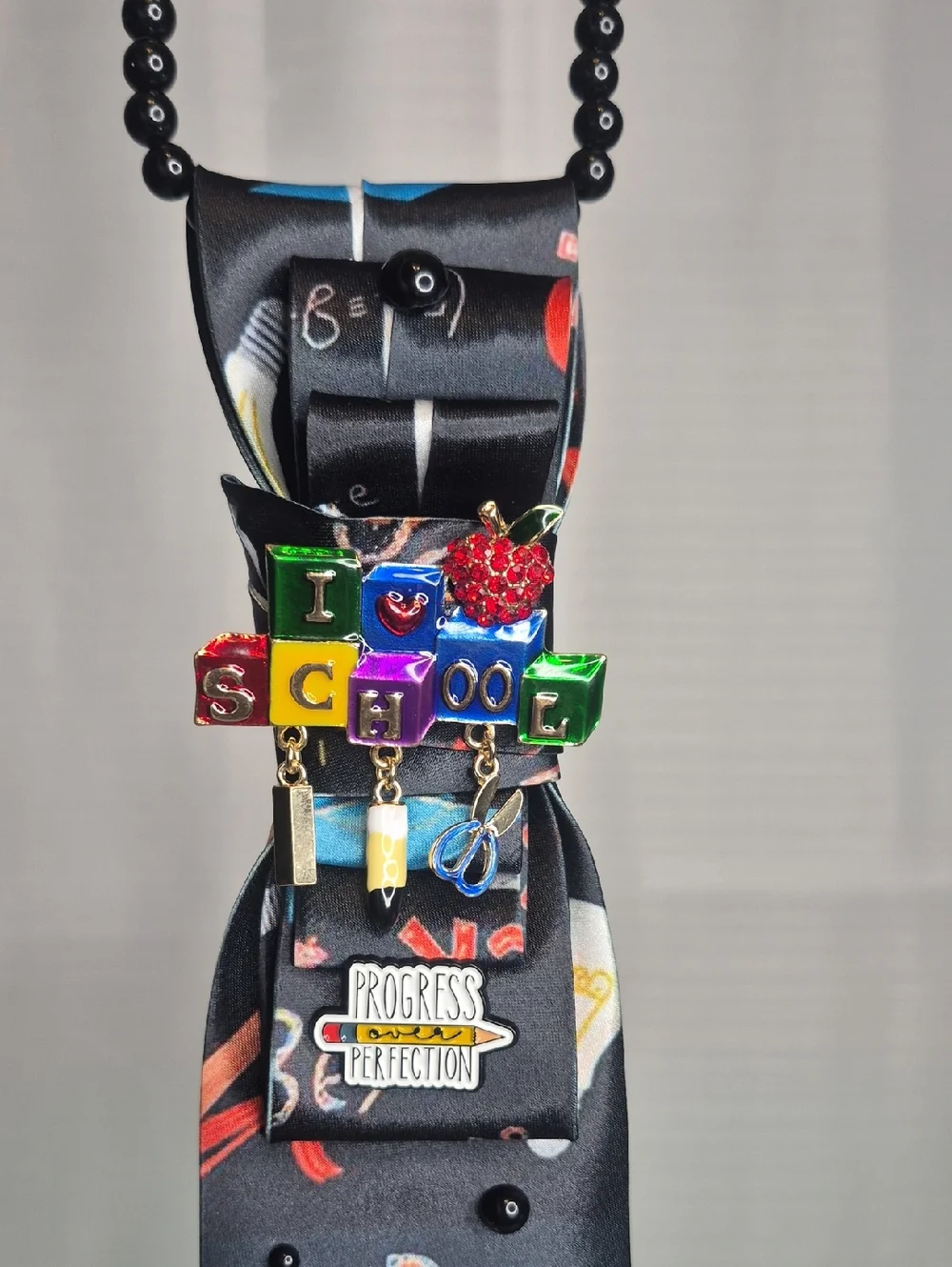 Handcrafted Luxury Fashion Necktie Necklace 📿 (BACK TO SCHOOL) - Picture 9 of 13